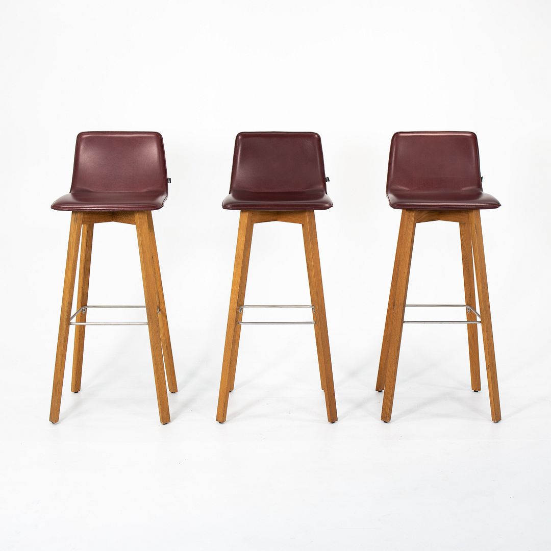 2017 Maverick Bar Stools by Hoffmann Kahleyss for KFF in Oak 8+ Available