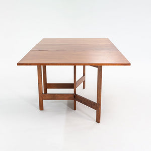 C. 1954 George Nelson Herman Miller Gate Leg Dining Table in Mahogany Model 4656