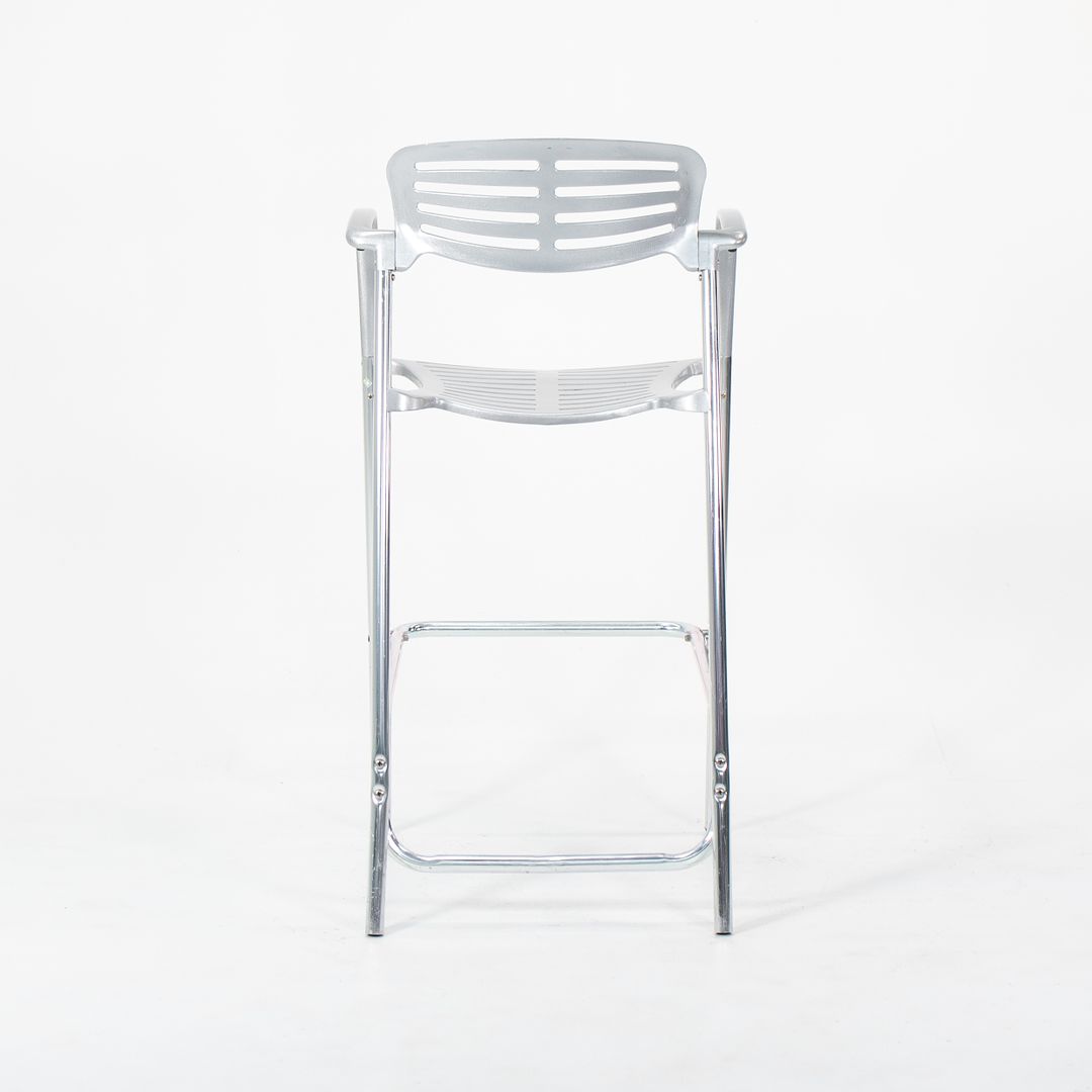 2000s Pensi Toledo Bar Stool by Jorge Pensi for AMAT-3 in Aluminum