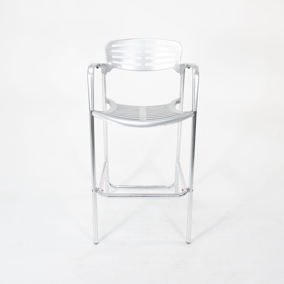 2000s Pensi Toledo Bar Stool by Jorge Pensi for AMAT-3 in Aluminum