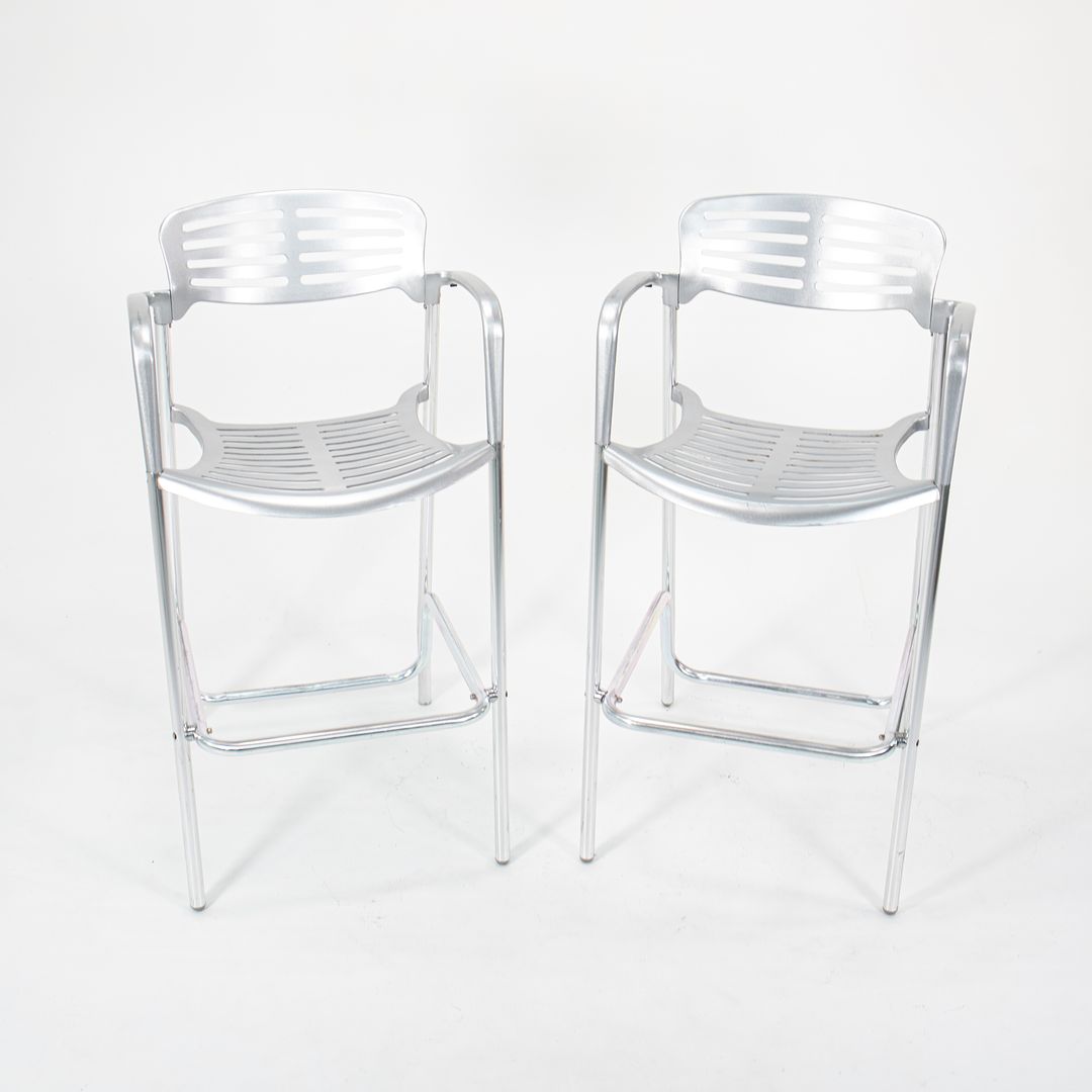2000s Pensi Toledo Bar Stool by Jorge Pensi for AMAT-3 in Aluminum