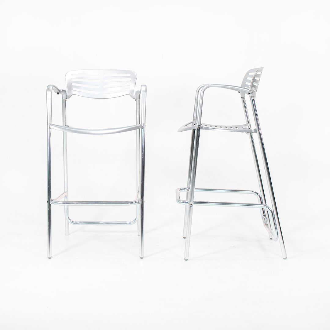 2000s Pensi Toledo Bar Stool by Jorge Pensi for AMAT-3 in Aluminum