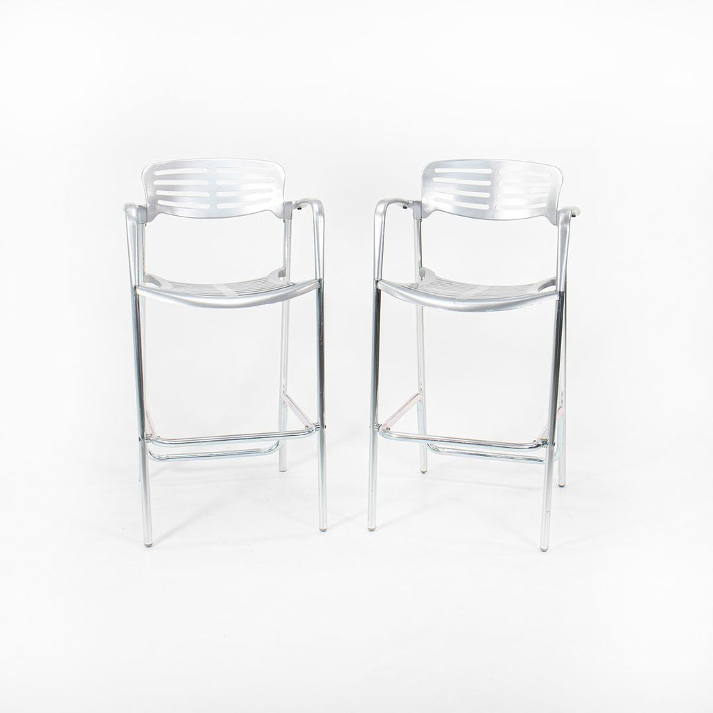 2000s Pensi Toledo Bar Stool by Jorge Pensi for AMAT-3 in Aluminum