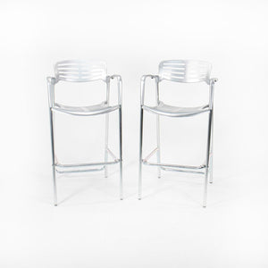 2000s Pensi Toledo Bar Stool by Jorge Pensi for AMAT-3 in Aluminum