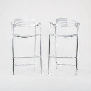 2000s Pensi Toledo Bar Stool by Jorge Pensi for AMAT-3 in Aluminum