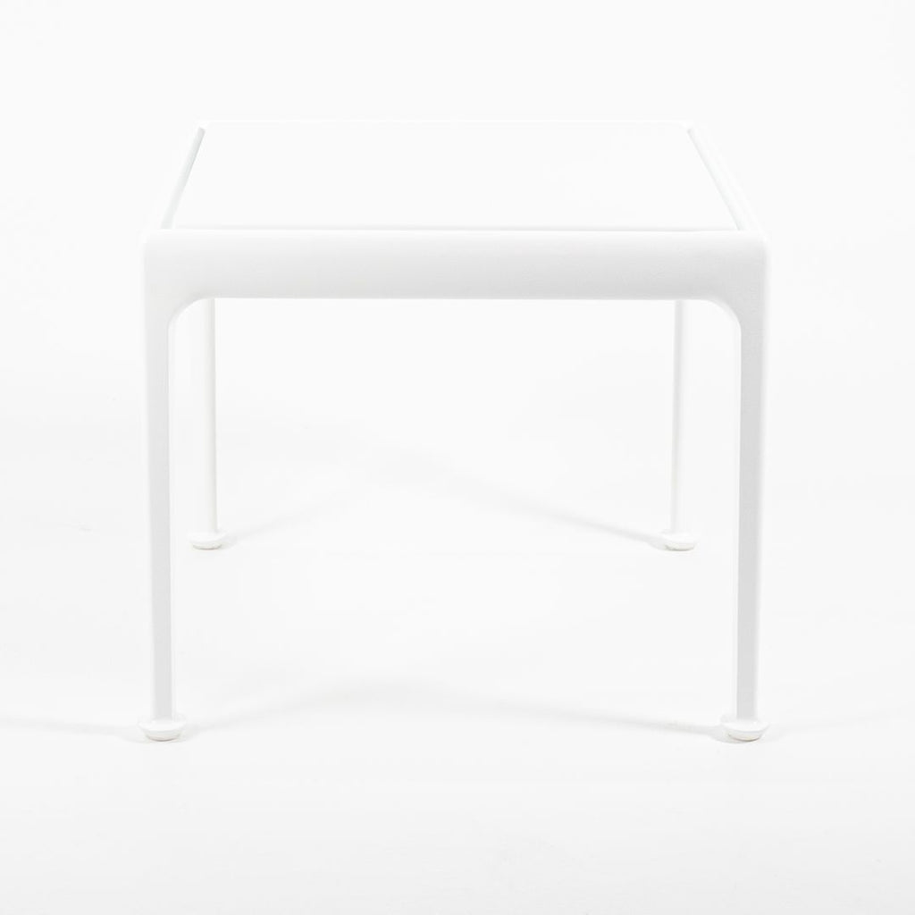 SOLD 2022 1966 Series Side Table, Model 1966-18L by Richard Schultz for Knoll in White