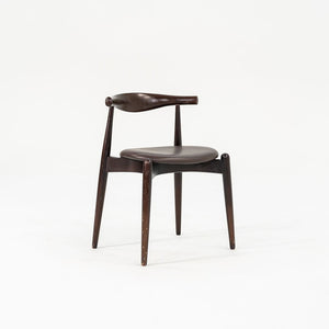 2007 Set of Six CH20 Elbow Dining Chairs by Hans Wegner for Carl Hansen in Stained Oak