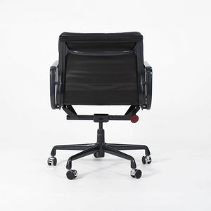1998 Soft Pad Management Desk Chair by Charles and Ray Eames for Herman Miller with Black Leather and Frame