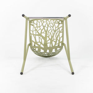 2010s Set of Three Forest Bar Stools by Francesca Petricich and Robby Cantarutti for Fast Italy in Green
