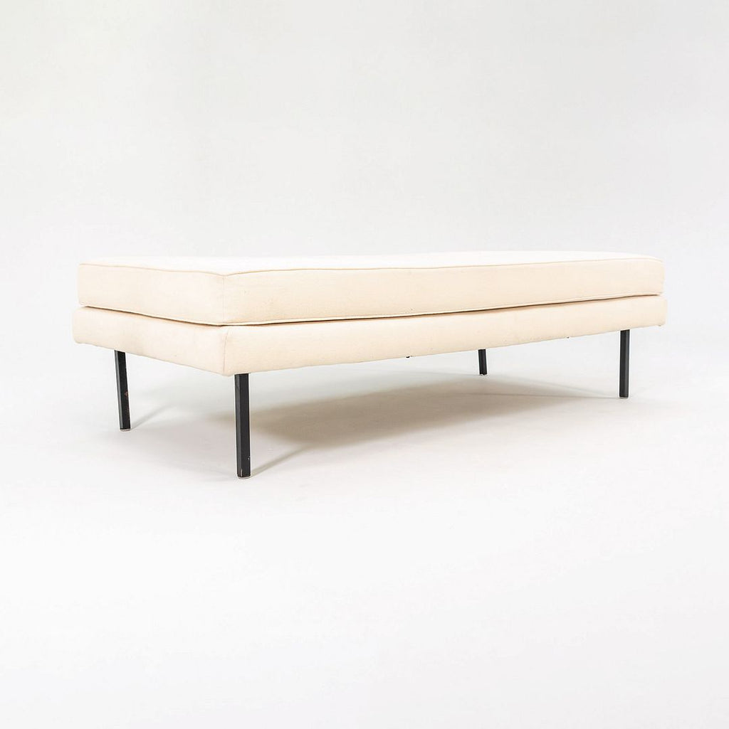 1960s Daybed by Richard Schultz for Knoll with Off-White Fabric Upholstery