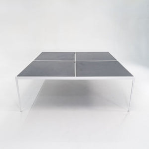 1980s Richard Scultz for Knoll 1966 Series Prototype Dining Table 74 x 74 inches