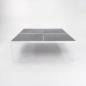 1980s Richard Scultz for Knoll 1966 Series Prototype Dining Table 74 x 74 inches