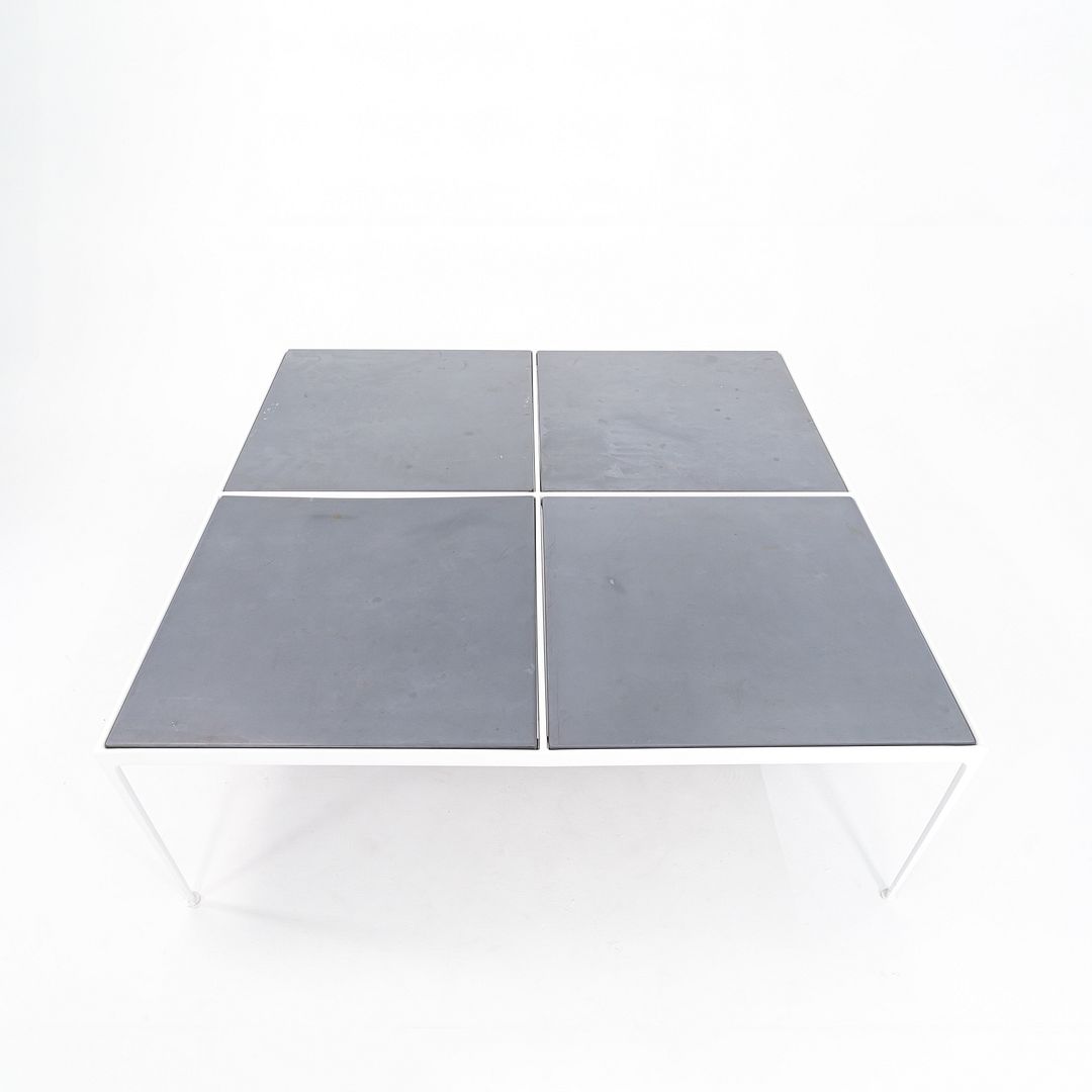 1980s Richard Scultz for Knoll 1966 Series Prototype Dining Table 74 x 74 inches