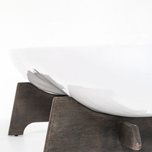 2020 Danica Coffee Table by Thomas Bina for Sonder in Oak and Fiberglass