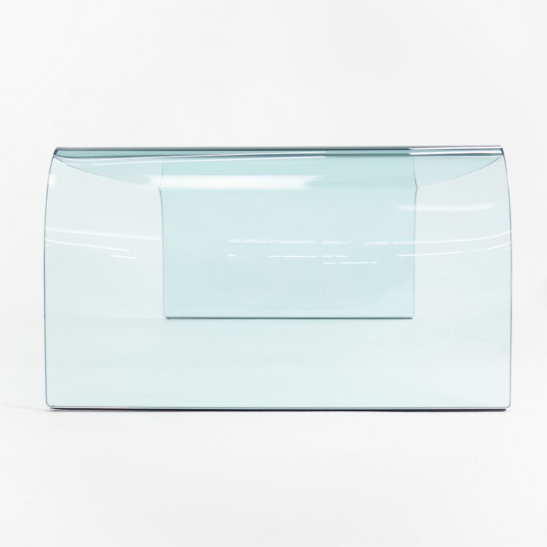 SOLD Ponte Coffee Table by Angelo Cortesi for Fiam in Tempered Glass