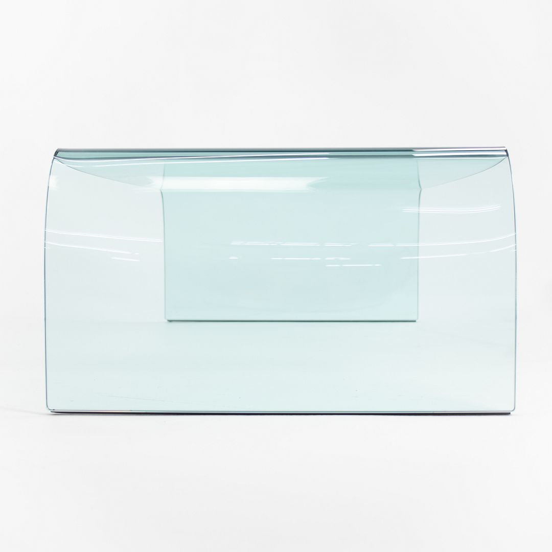Ponte Coffee Table by Angelo Cortesi for Fiam in Tempered Glass