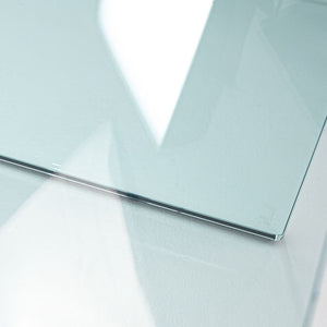 SOLD Ponte Coffee Table by Angelo Cortesi for Fiam in Tempered Glass
