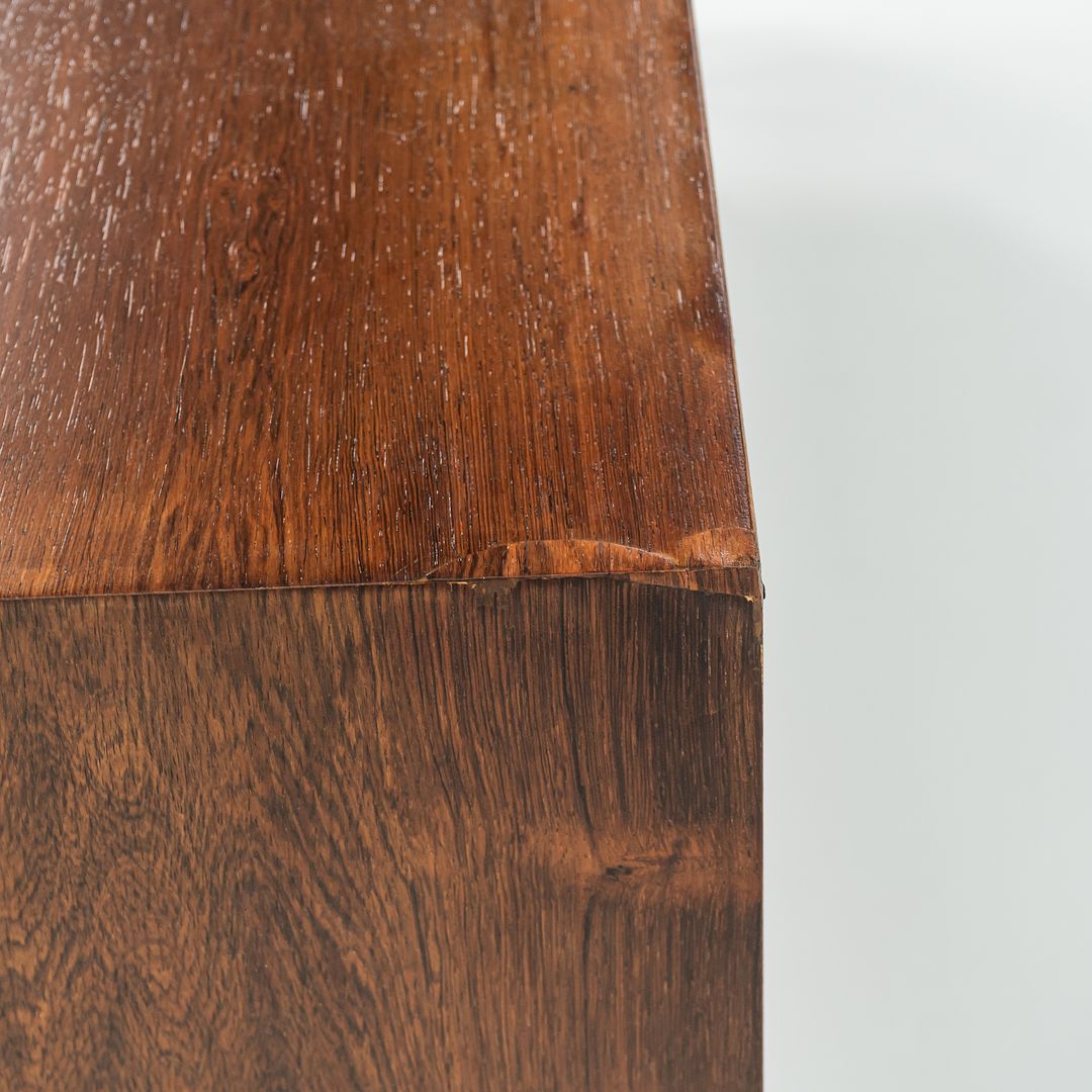 1970s Jack Cartwright for Founders Rosewood and Chrome Credenza / Sideboard