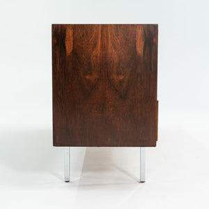 1970s Jack Cartwright for Founders Rosewood and Chrome Credenza / Sideboard
