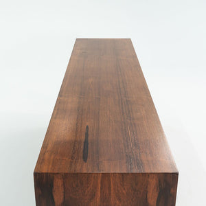 1970s Jack Cartwright for Founders Rosewood and Chrome Credenza / Sideboard