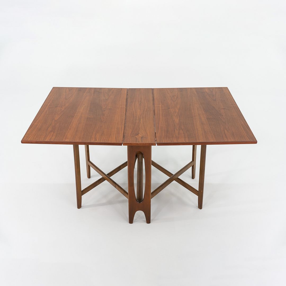1960s Extension Gate Leg Dining Table by Bendt Winge for Kleppes Mobelfabrikk