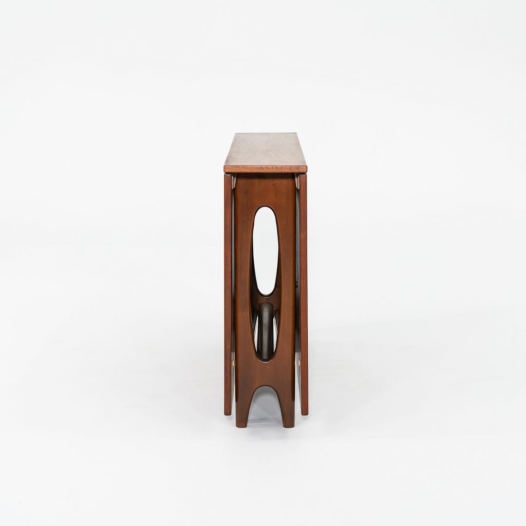 1960s Extension Gate Leg Dining Table by Bendt Winge for Kleppes Mobelfabrikk