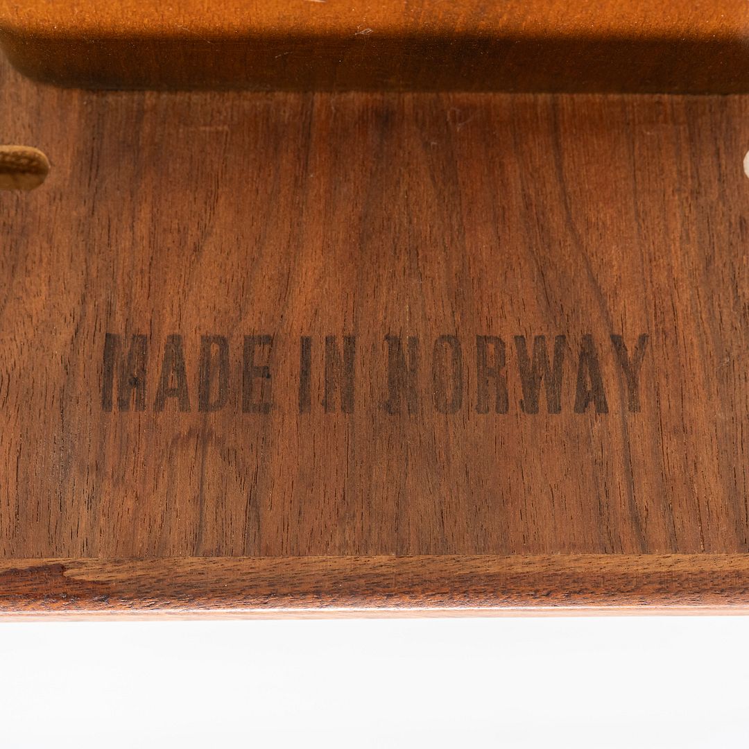 1960s Extension Gate Leg Dining Table by Bendt Winge for Kleppes Mobelfabrikk
