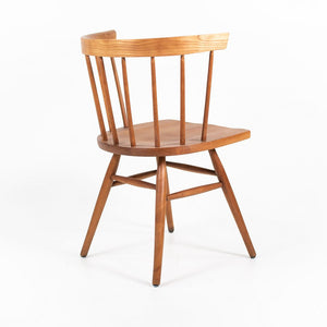 SOLD 1949 Pair of N19 Straight Chairs By George Nakashima For Knoll in Cherry