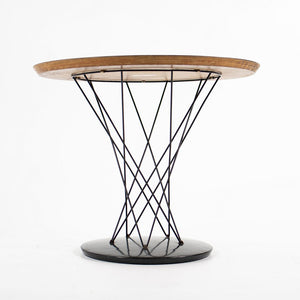 SOLD 1950s Noguchi Cyclone Side Table, Model 87 by Isamu Noguchi for Knoll with 24 inch Laminate Top