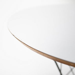 SOLD 1950s Noguchi Cyclone Side Table, Model 87 by Isamu Noguchi for Knoll with 24 inch Laminate Top