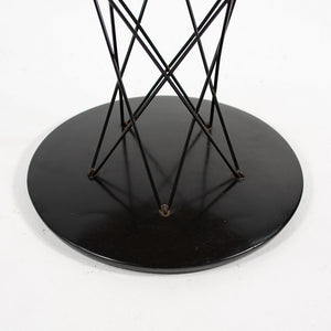 SOLD 1950s Noguchi Cyclone Side Table, Model 87 by Isamu Noguchi for Knoll with 24 inch Laminate Top