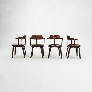 1951 Set of Four W199 Chairs by Walter Gropius and Ben Thompson for Thonet