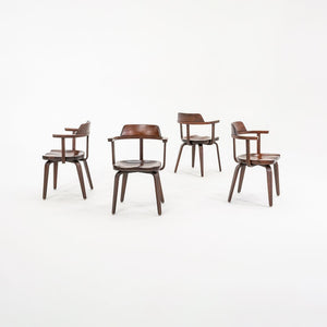 1951 Set of Four W199 Chairs by Walter Gropius and Ben Thompson for Thonet