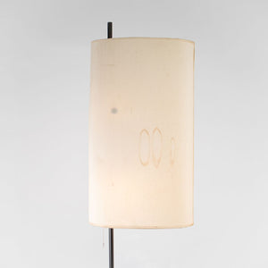 1958 AJ Royal Floor Lamp by Arne Jacobsen for Louis Poulsen in Steel and Fabric