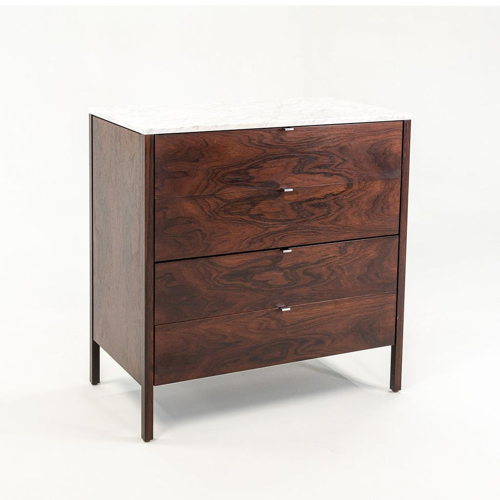 1960s Florence Knoll 4-Drawer Chest, Model 325 by Florence Knoll in Rosewood 3x Available