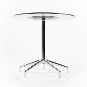 2013 Lotus Round Dining Table by Jasper Morrison for Cappellini in White Laminate