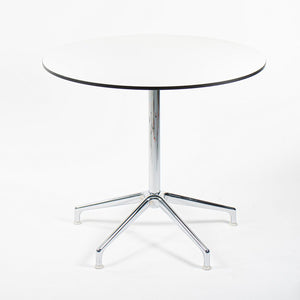 2013 Lotus Round Dining Table by Jasper Morrison for Cappellini in White Laminate
