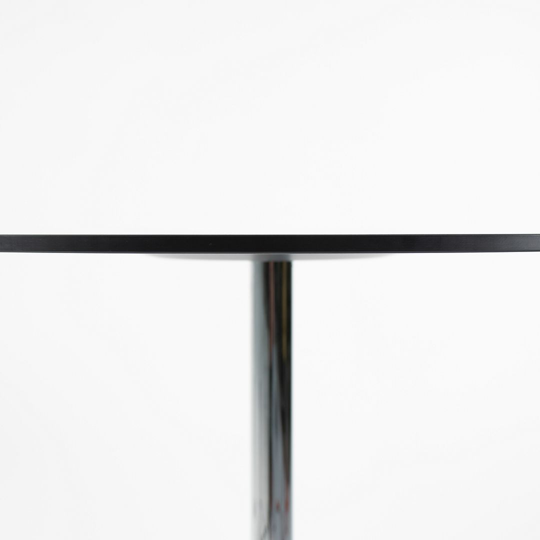 2013 Lotus Round Dining Table by Jasper Morrison for Cappellini in White Laminate