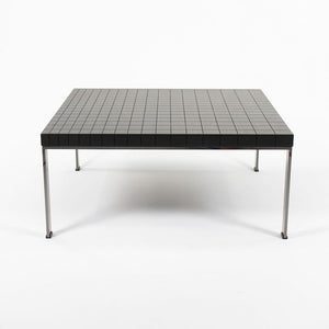 2014 Geometrie Table by Poltrona Frau in Wenge and Steel