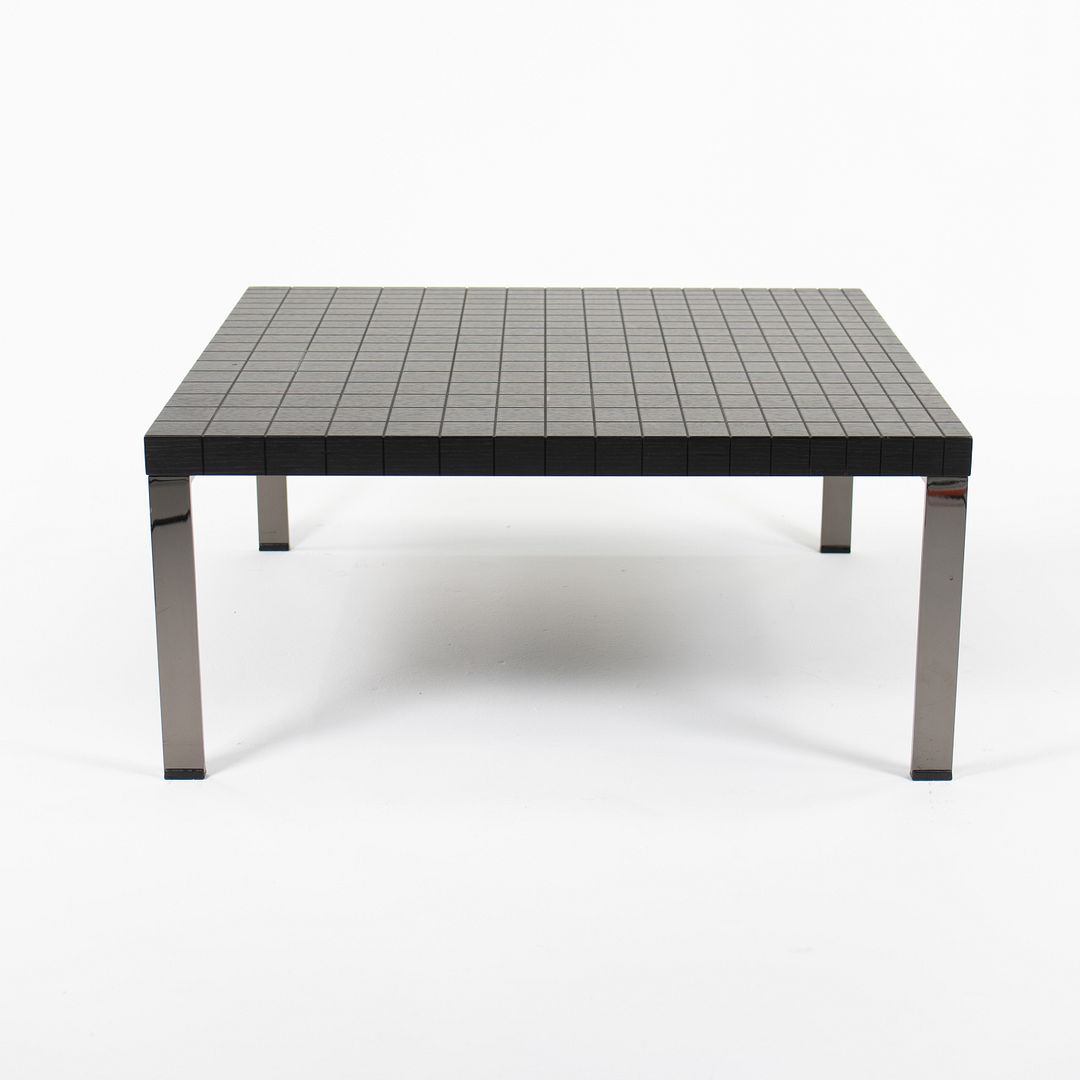 2014 Geometrie Table by Poltrona Frau in Wenge and Steel