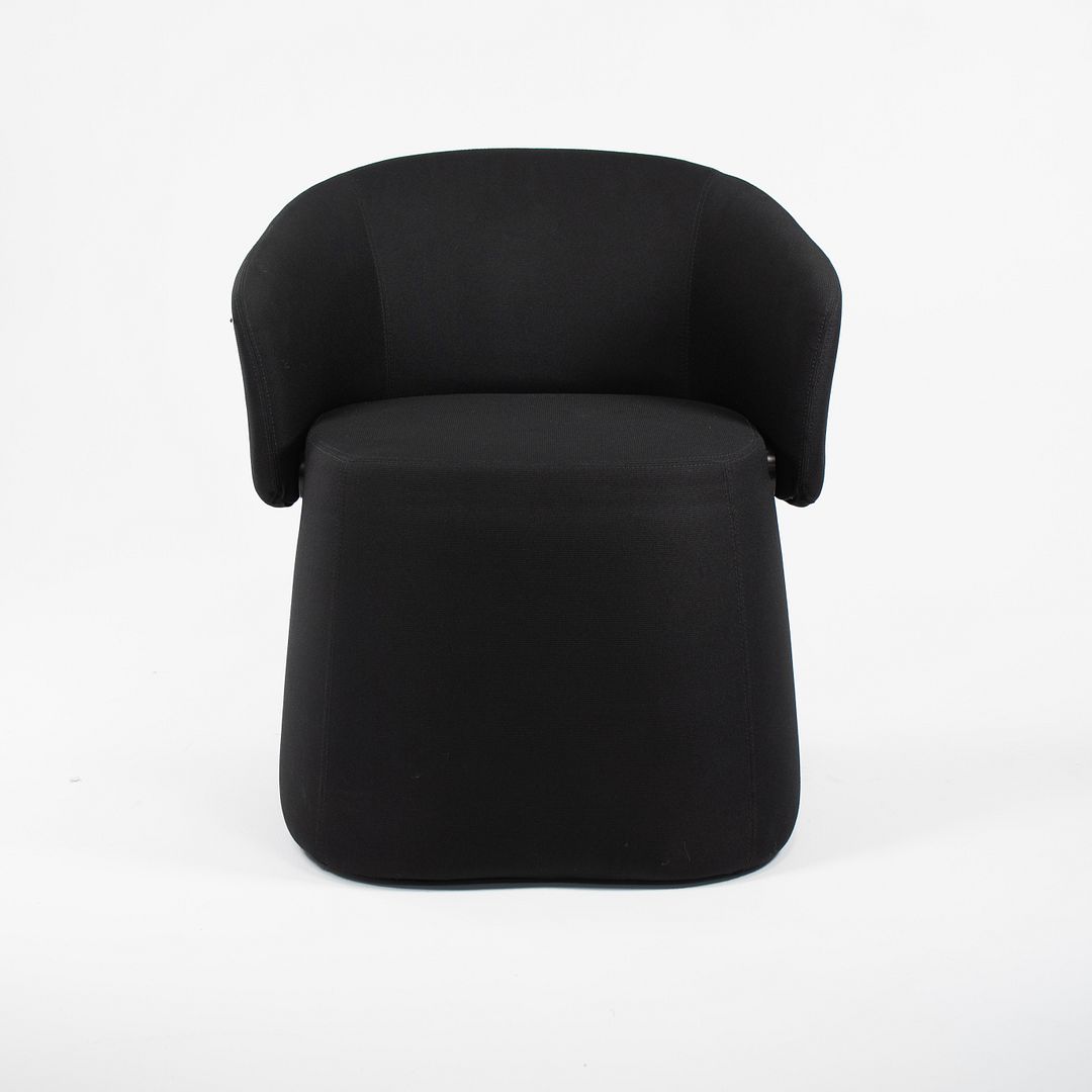 2020 Openest Chick Pouf Chair by Patricia Urquiola for Haworth in Black Fabric