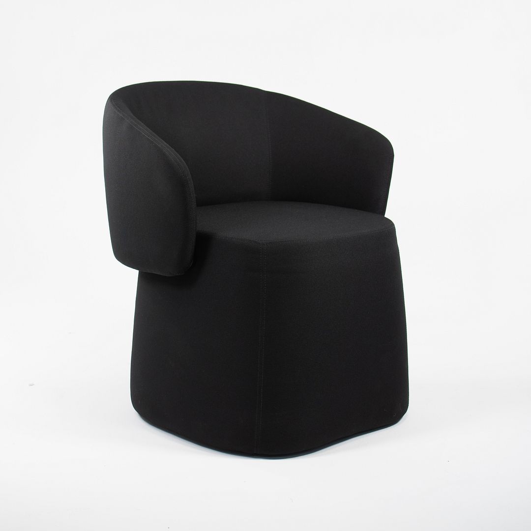 2020 Openest Chick Pouf by Patricia Urquiola for Haworth in Black Fabric