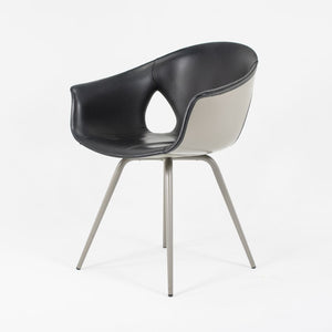 2013 Ginger Ale Chair by Roberto Lazzeroni for Poltrona Frau in Black Leather 2x Available
