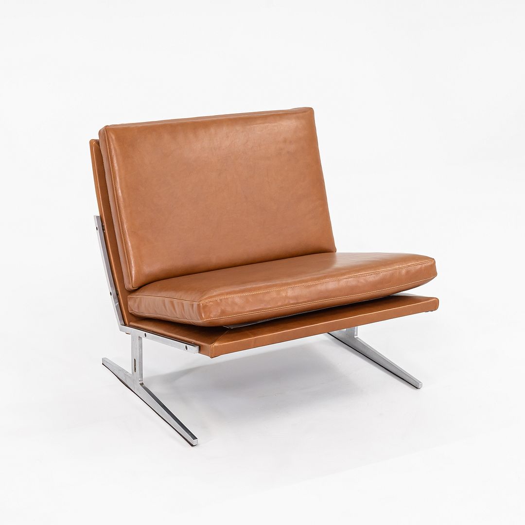 SOLD 1960s Pair of Bo-561 Easy Lounge Chairs by Preben Fabricius & Jorgen Kastholm for Bo-Ex