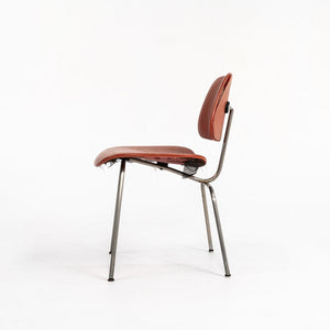 1952 DCM Dining Chair by Charles and Ray Eames for Evans / Herman Miller with Rare Upholstery