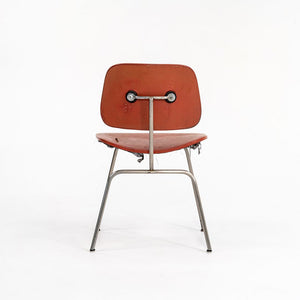 1952 DCM Dining Chair by Charles and Ray Eames for Evans / Herman Miller with Rare Upholstery