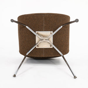 1960s Eero Aarnio for ASKO Finland Viking Chair Upholstered in Brown Fabric