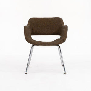 1960s Eero Aarnio for ASKO Finland Viking Chair Upholstered in Brown Fabric