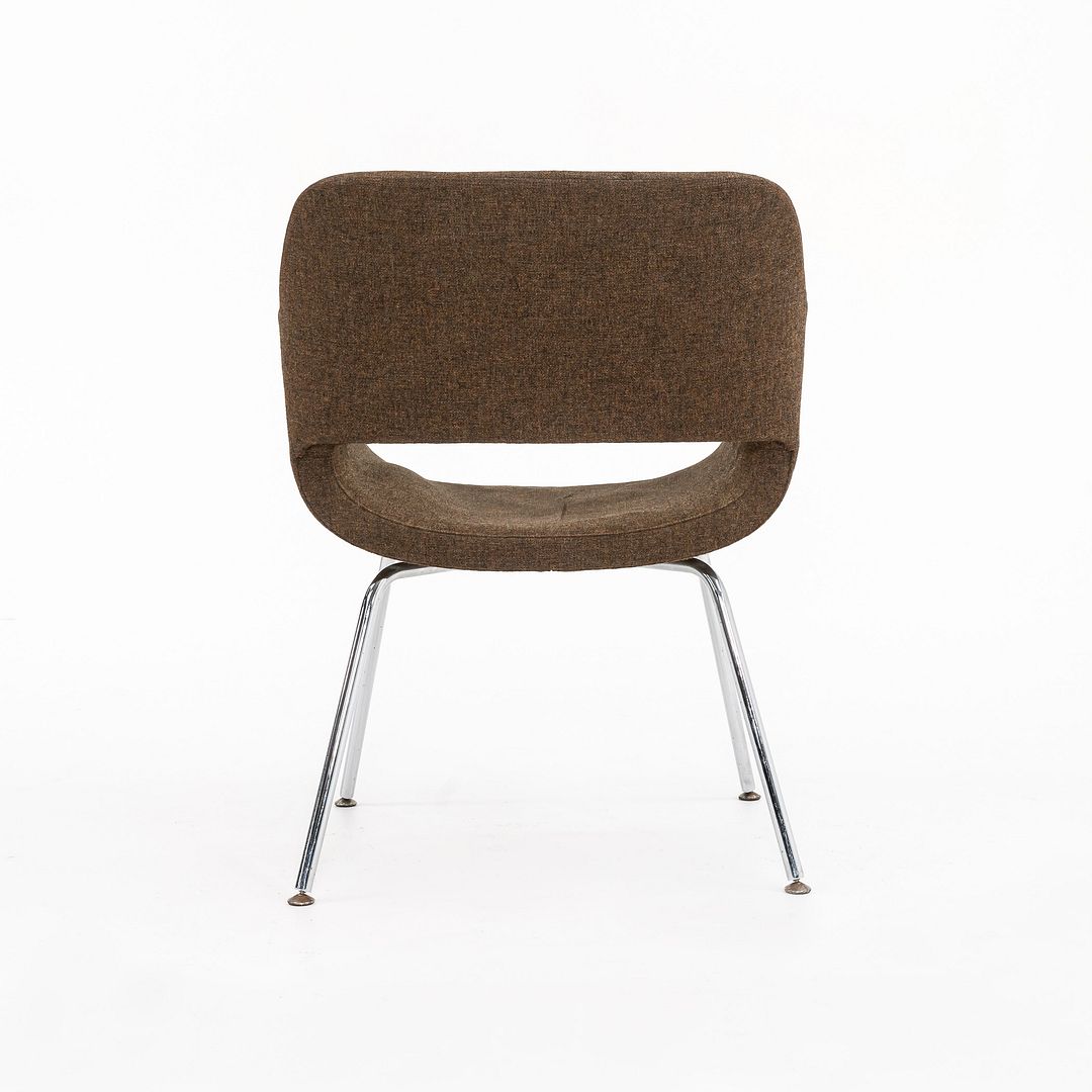 1960s Eero Aarnio for ASKO Finland Viking Chair Upholstered in Brown Fabric