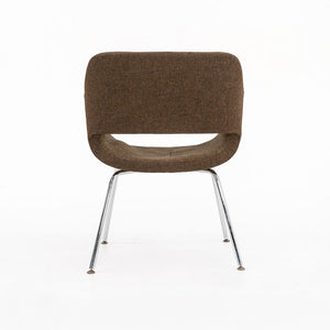 1960s Eero Aarnio for ASKO Finland Viking Chair Upholstered in Brown Fabric